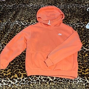Nike Vibrant Orange Pullover Hoodie